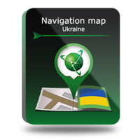 NAVITEL Navigation map - Ukraine - Click Image to Close