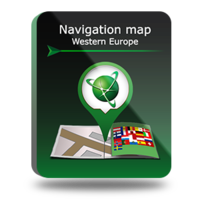 NAVITEL Navigation map - Western Europe - Click Image to Close
