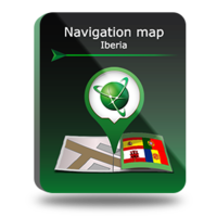 NAVITEL Navigation map - Iberia - Click Image to Close