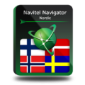 NAVITEL Navigation map - Northern Europe