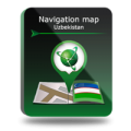 NAVITEL Navigation map - Uzbekistan
