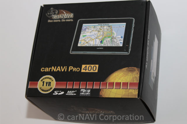 carNAVi PRO 400 - Click Image to Close