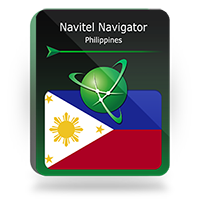 NAVITEL Navigation map - Philippines - Click Image to Close
